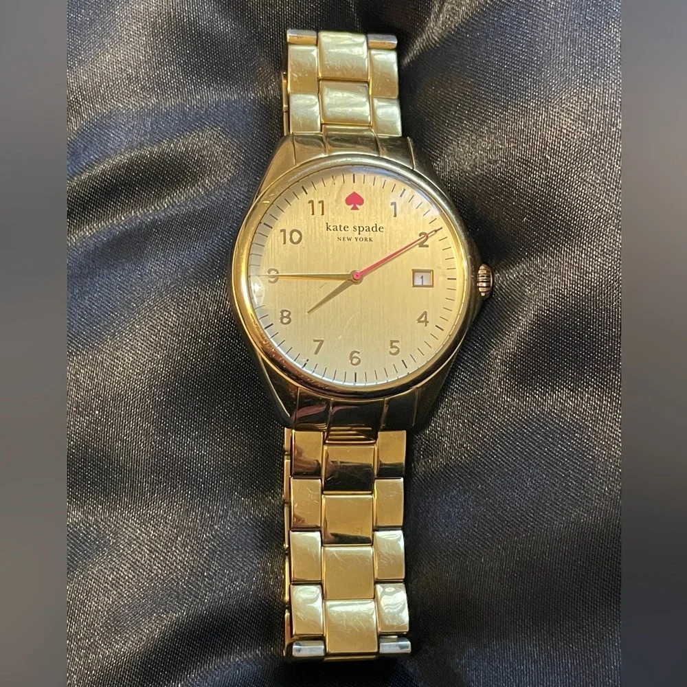 Kate Spade watch with Pink Spade and date